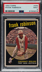 1959 Topps #435 Frank Robinson PSA MINT 9
