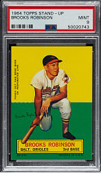 1964 Topps Stand-Up Brooks Robinson PSA MINT 9 - Highest Graded!