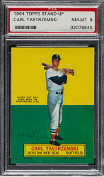 1964 Topps Stand-Up Carl Yastrzemski Short Print PSA NM-MT 8