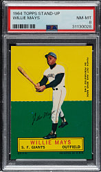 1964 Topps Stand-Up Willie Mays PSA NM-MT 8