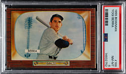 1955 Bowman #168 Yogi Berra PSA NM-MT 8