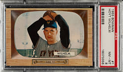 1955 Bowman #1 Hoyt Wilhelm PSA NM-MT 8
