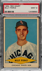 1954 Red Heart Dog Food Billy Pierce PSA MINT 9 - Highest Graded!