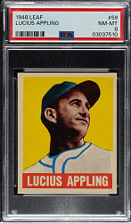 1948-1949 Leaf #59 Luke Appling PSA NM-MT 8