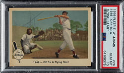 1959 Fleer Ted Williams #26 "Off To A Flying Start" PSA GEM MINT 10