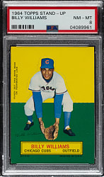 1964 Topps Stand-Up Billy Williams Short Print PSA NM-MT 8