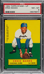 1964 Topps Stand-Up Ernie Banks PSA NM-MT 8