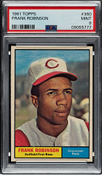 1961 Topps #360 Frank Robinson PSA MINT 9
