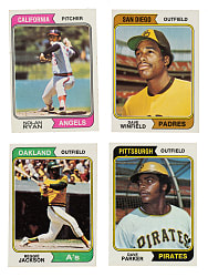 1974 Topps Complete Set (660) Plus Traded Series (44) and Team Checklists (24)