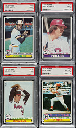 1979 Topps Complete Set (726) Including 19 PSA-Graded Cards