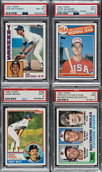 High-Grade 1982 to 1986 Topps Complete Set Collection (5 Sets, 3,960 Cards)