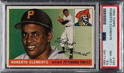1955 Topps #164 Roberto Clemente Rookie PSA NM-MT+ 8.5