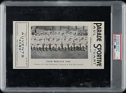 1946 Parade Sportive (Sports Parade) Montreal Royals Team with Jackie Robinson Pre-Rookie PSA POOR 1 - Advertising Variation