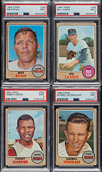 1968 Topps PSA MINT 9 Collection (22)