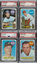 1969 Topps PSA MINT 9 Collection (39)