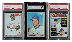 1970 Topps Near-Complete Set (715/720) Including 91 PSA- and SGC-Graded Cards