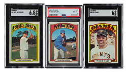 1972 Topps Near-Complete Set (780/787) Including 90 SGC- and PSA-Graded Cards