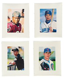 2001 Topps Gallery Pre-Production Proof Collection (5) Including Ichiro Suzuki