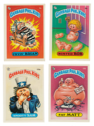 1985 Topps "Garbage Pail Kids" Original Series 1 and Series 3 Near-Complete Set Pair (2 Sets, 156 Stickers)