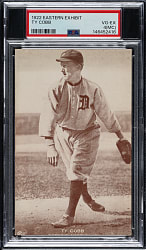 1922 Eastern Exhibit Supply Co. Ty Cobb PSA VG-EX 4 (MC)
