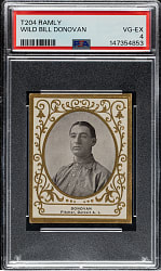 1909 T204 Ramly Tobacco Wild Bill Donovan PSA VG-EX 4