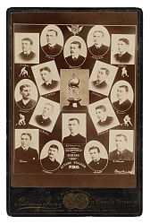 1888 Ottawa College Football Club "Champions of Canada" Cabinet