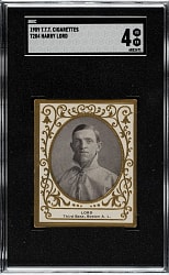 1909 T204 Ramly Tobacco Harry Lord SGC VG/EX 4 - T.T.T. Advertisement