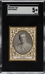 1909 T204 Ramly Tobacco Heinie Wagner SGC EX 5