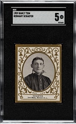 1909 T204 Ramly Tobacco Germany Schaefer SGC EX 5