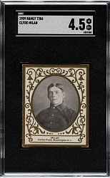1909 T204 Ramly Tobacco Clyde Milan SGC VG/EX+ 4.5