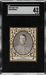 1909 T204 Ramly Tobacco John Hummell SGC VG/EX 4