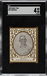 1909 T204 Ramly Tobacco Roy Hartzell SGC VG/EX 4