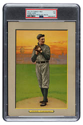 1911 T3 Turkey Red #19 Addie Joss PSA POOR 1