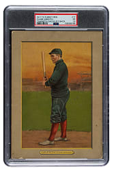 1911 T3 Turkey Red #17 Clark Griffith PSA FAIR 1.5