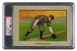 1911 T3 Turkey Red #16 Johnny Evers PSA GOOD 2
