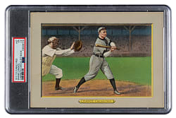 1911 T3 Turkey Red #47 Frank Chance PSA FAIR 1.5