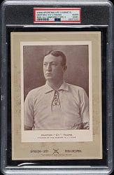 1902-1911 W600 Sporting Life Cabinet Cy Young PSA GOOD 2 (MK) - Type 3 Mount