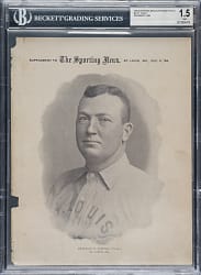 1899-1900 M101-1 Sporting News Cy Young Rookie BVG FAIR 1.5