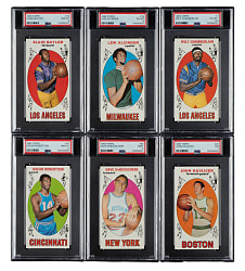 1969-1970 Topps Basketball PSA-Graded Complete Set (99)
