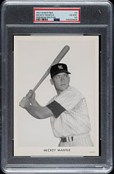 1951 Wheaties Premium Photos #G Mickey Mantle PSA VG-EX+ 4.5