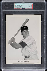 1951 Wheaties Premium Photos #G Mickey Mantle PSA VG-EX 4