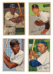 1952 Bowman Near-Complete Set (247/252)