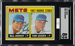 1967 Topps #581 Tom Seaver Rookie SGC NM/MT 8 (MBA Silver Diamond)