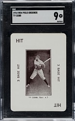 1914 WG4 Polo Grounds Game Ty Cobb SGC MINT 9 - Highest Graded!