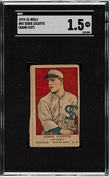 1920-1921 W514 #82 Eddie Cicotte ("Black Sox") SGC FAIR 1.5