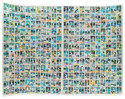 1983 Topps Uncut Double Proof Sheet with Ryne Sandberg Rookie, Rickey Henderson, and Reggie Jackson