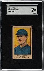 1920-1921 W514 #101 George Sisler SGC GOOD 2