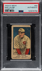 1920-1921 W514 #62 Nap Lajoie PSA Authentic