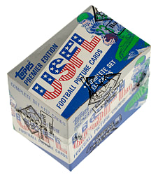 1984 Topps USFL Football Factory Box Set (132 Cards) - BBCE