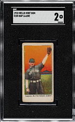 1910 E105 Mello-Mint Gum Nap Lajoie SGC GOOD 2